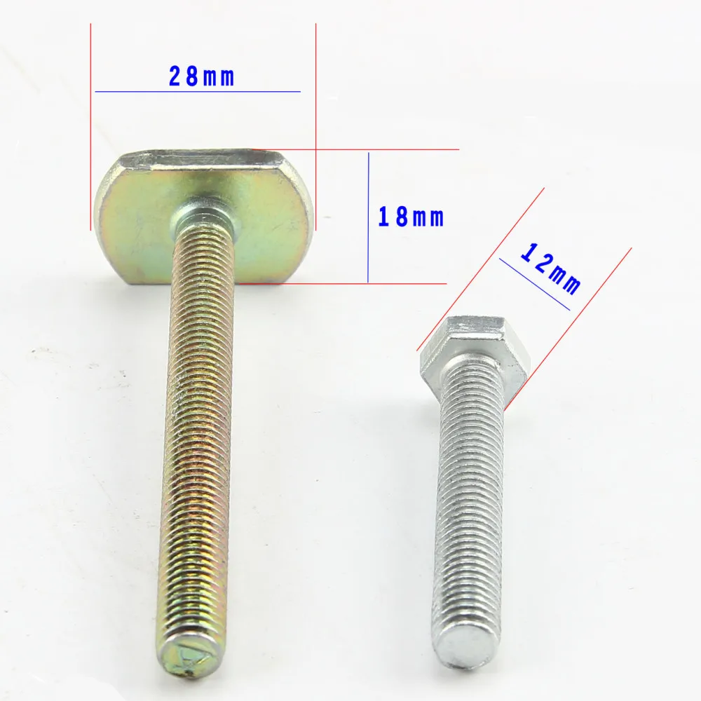 Adjustable T Screw Clamping Tool For CNC Worktable Aluminum Profile Nylon Shape Stainless Steel Hardware Mounting Device