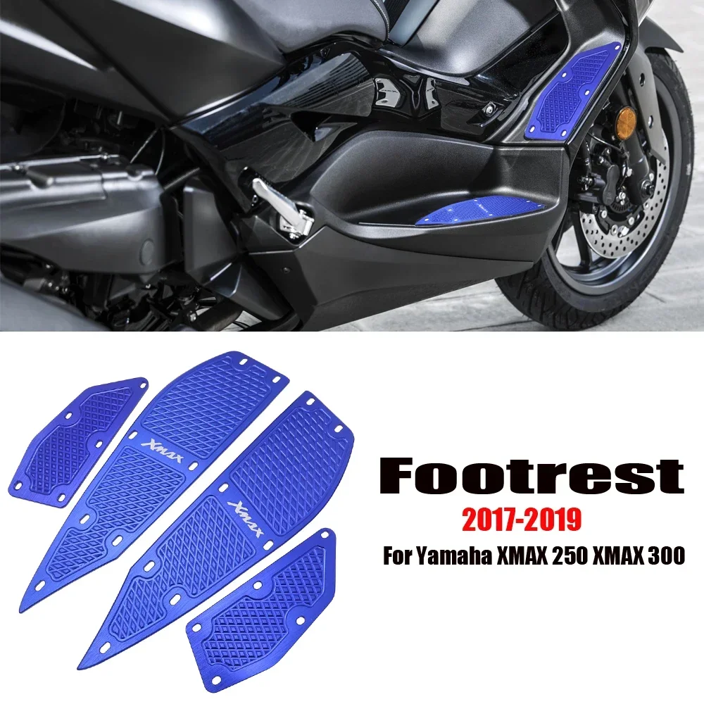 

Motorcycle X MAX Footrest Foot Pads Pedal Plate Pedals For Yamaha XMAX 300 XMAX 400 XMAX 250 XMAX 125 2017 2018 2019 Accessories