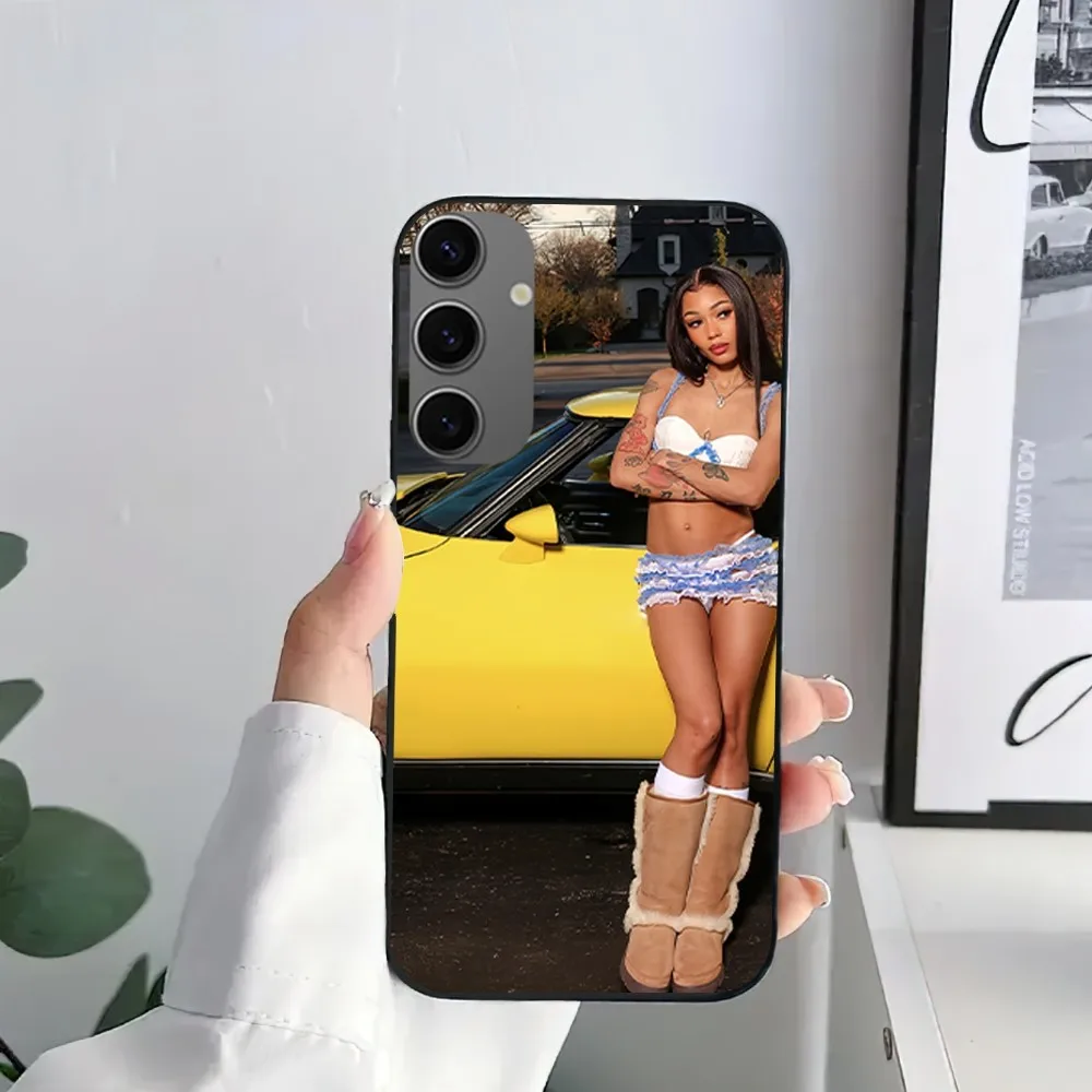 Rapper C-Coi Leray Lemon Cars Phone Case For Samsung Galaxy S21 S22 S23 S30 Note 10 20  Plus Lite FE ULTRA Shell