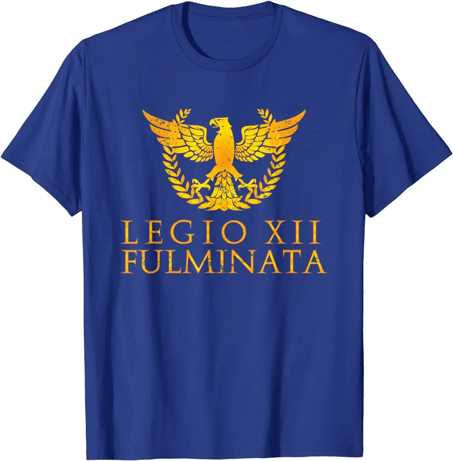 Camiseta casual de manga curta masculina, 100% algodão, Legio XII, Fulminata, Roman Legion, Harajuku, SPQR, roupa de Harajuku, verão