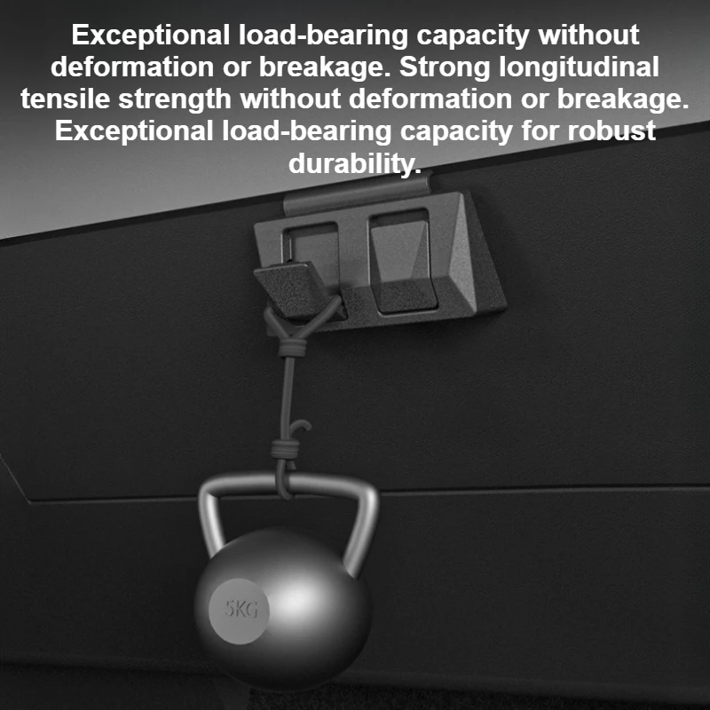 

Для Tesla Cybertruck 2024-2026 ABS крючок для перчаточного ящика, внутреннее украшение, многоцелевой автомобильный крючок, аксессуары для модификации автомобиля