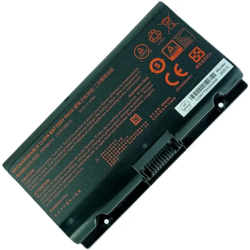 Imagem -02 - Bateria do Portátil para Pb51rf-g Pb70ef-g Pb71ef-g 1720 1520 Np8371 3inr19 662 Pb50bat6