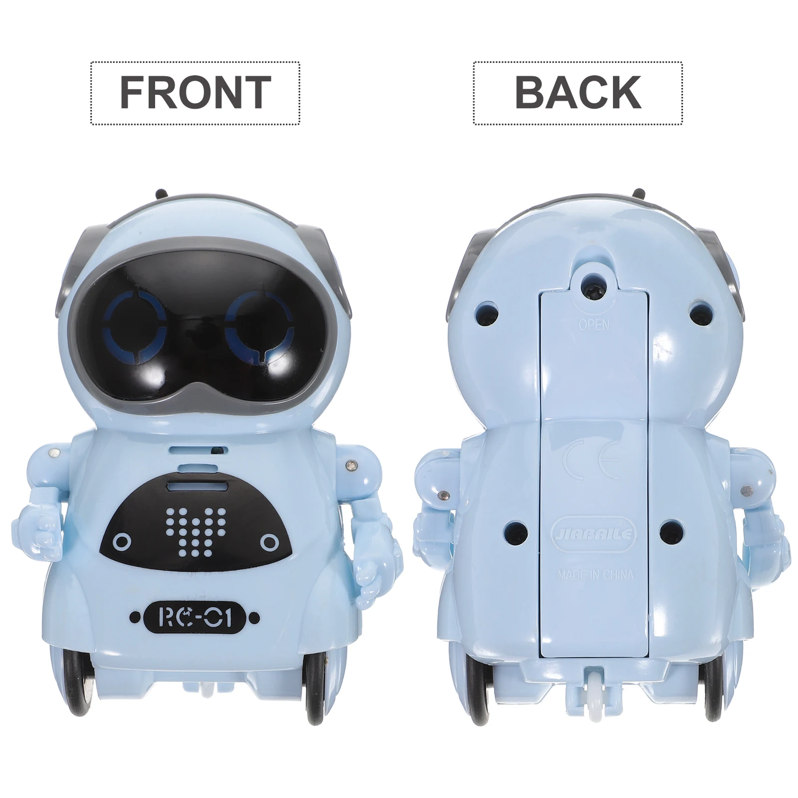 子供向けスマートミニRCロボット 音声認識 LEDライト ダンス 歩行 歌 サウンドコントロール インタラクティブ教育ギフト