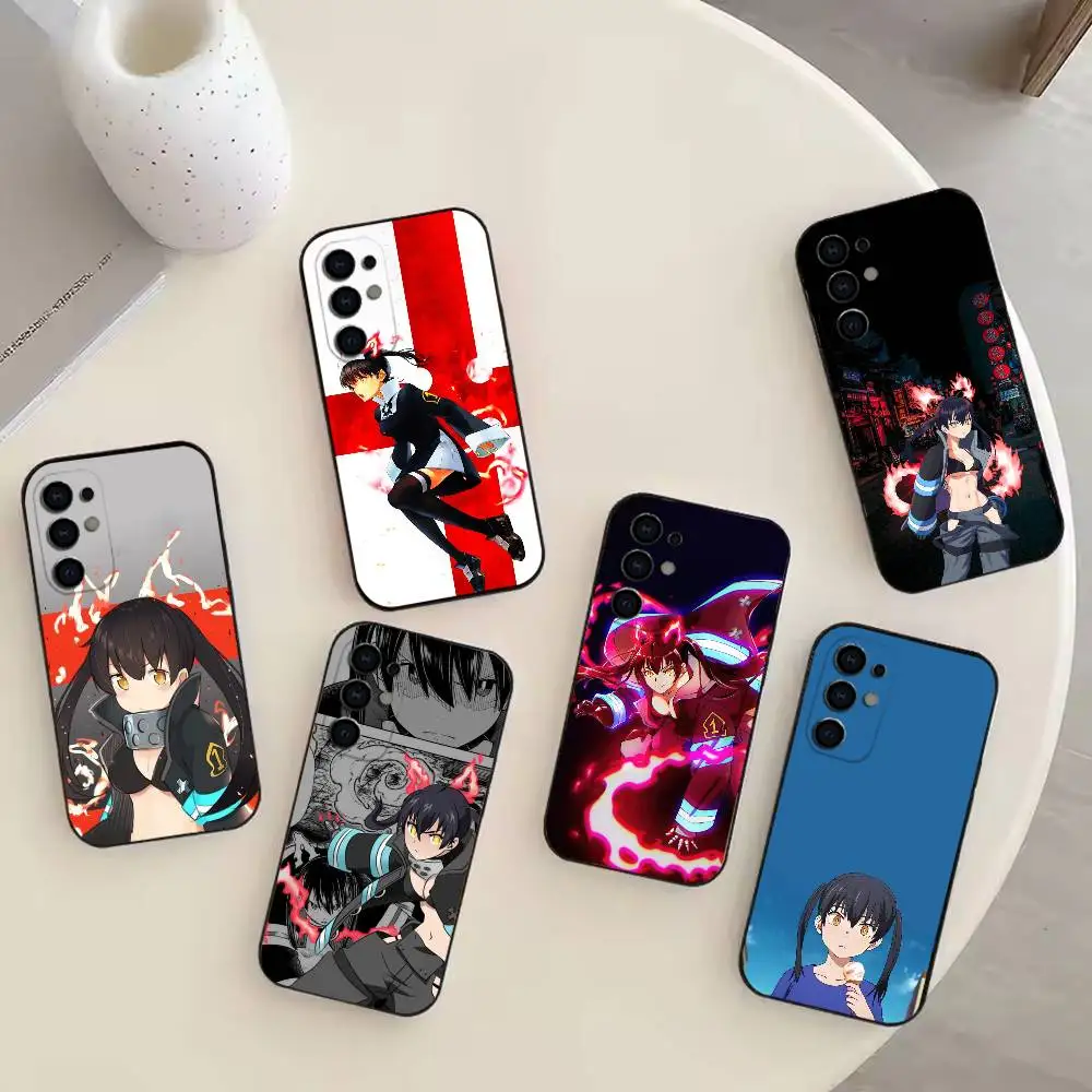 Tamaki Kotatsu Firefighter   Phone Case For Samsung S25,S24,S21,S22,S23,S30,Ultra,S20,Plus,Fe,Note,10,9,5G Black Cover