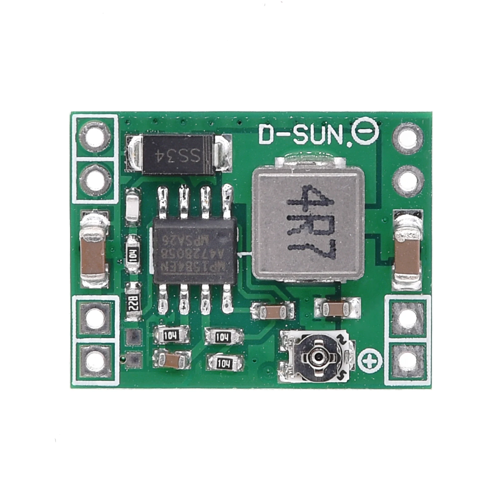 3/5/10PCS  Ultra-Small Size Mini DC-DC 3A Step Down Buke Power Module MP1584 Voltage Buck Converter Adjustable 3.3V 5V 9V 12V