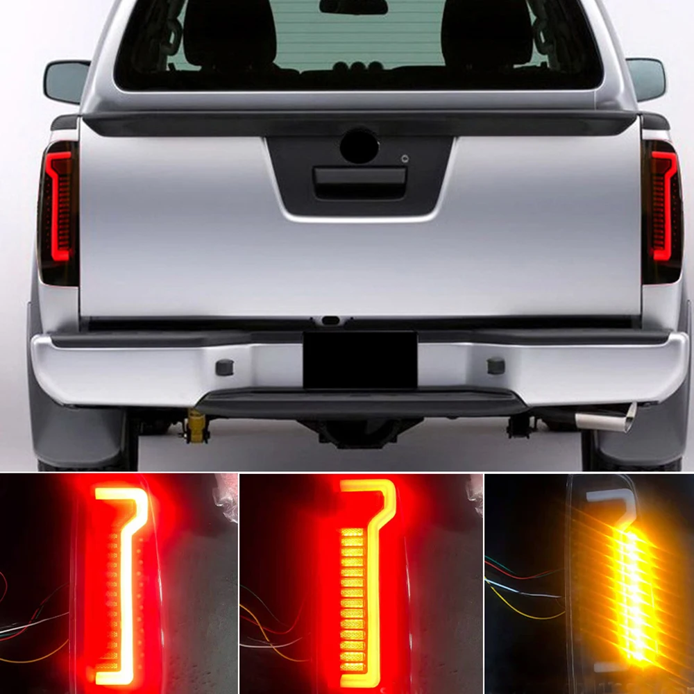 

Car Taillights For Nissan Navara D40 Frontier 2005 2006 2007 2008 2009 2010 2011 2012 2013 2014 2015 Turn signal Rear Light LED