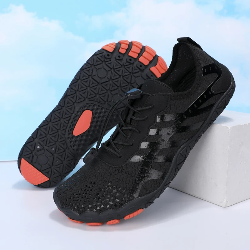 Aqua Shoes Water Shoes Upstream Wading Barefoot Beach Shoes Adults Gym Outdoor Training Footwear Unisex Quick-Drying Breathable