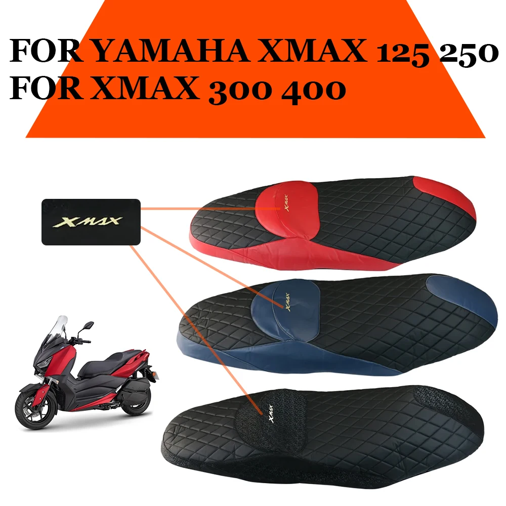 

For YAMAHA XMAX300 XMAX 300 X-MAX 125 250 400 2022 Accessories Seat Cushion Cover Protector Leather Seat Cover Insulation Guard