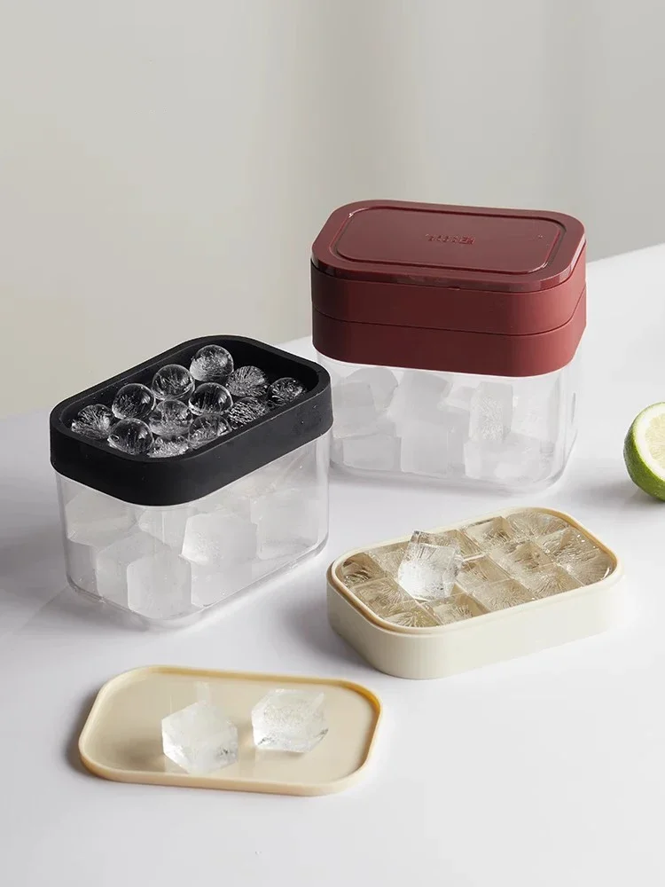 

Silica gel ice lattice mold household ice box storage box