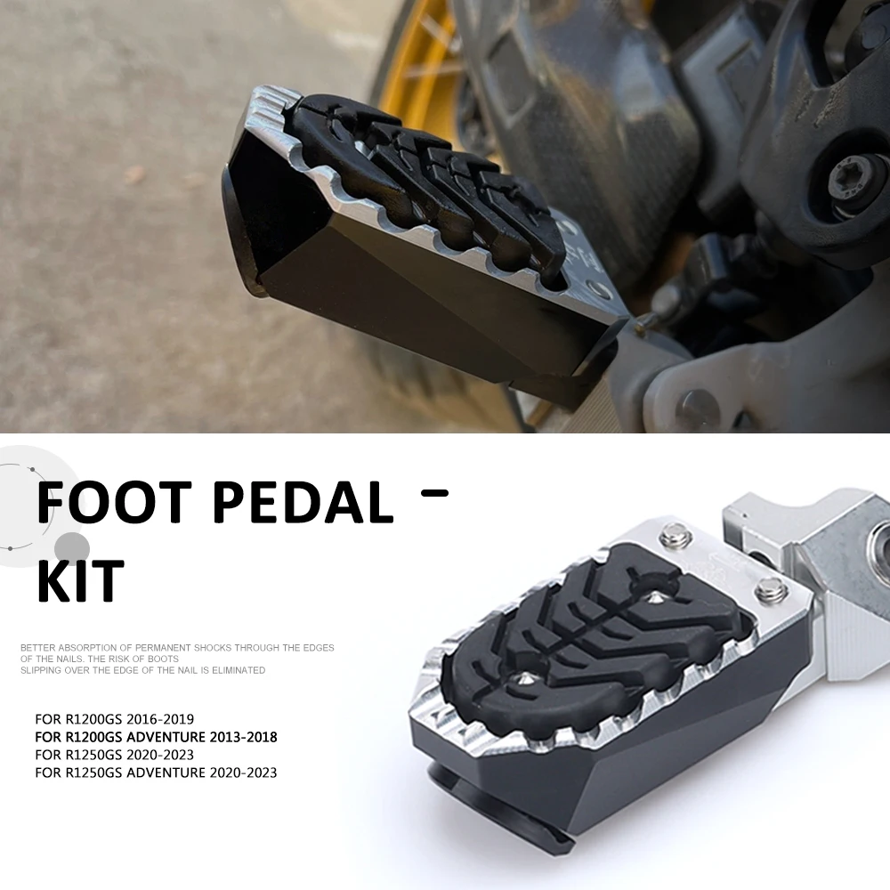 

New R1250GS R1200GS Motorcycle Front Foot Pegs Adjustable Footrest Footpegs For BMW R 1200 GS ADV R 1250 GS Adventure ADVENTURE