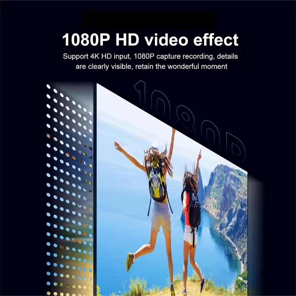 2 in 1 USB 3.0 Video Capture Card 4K Compatible to USB 2.0 Type-C Game Grabber Record For Switch Xbox PS5/4 Live Broadcast image 3