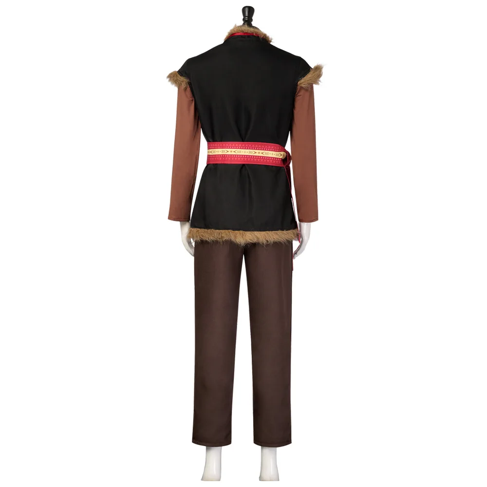 

Frozen 2 Faux Fur Kristoff Costume Halloween Prince Kristoff Character Cosplay