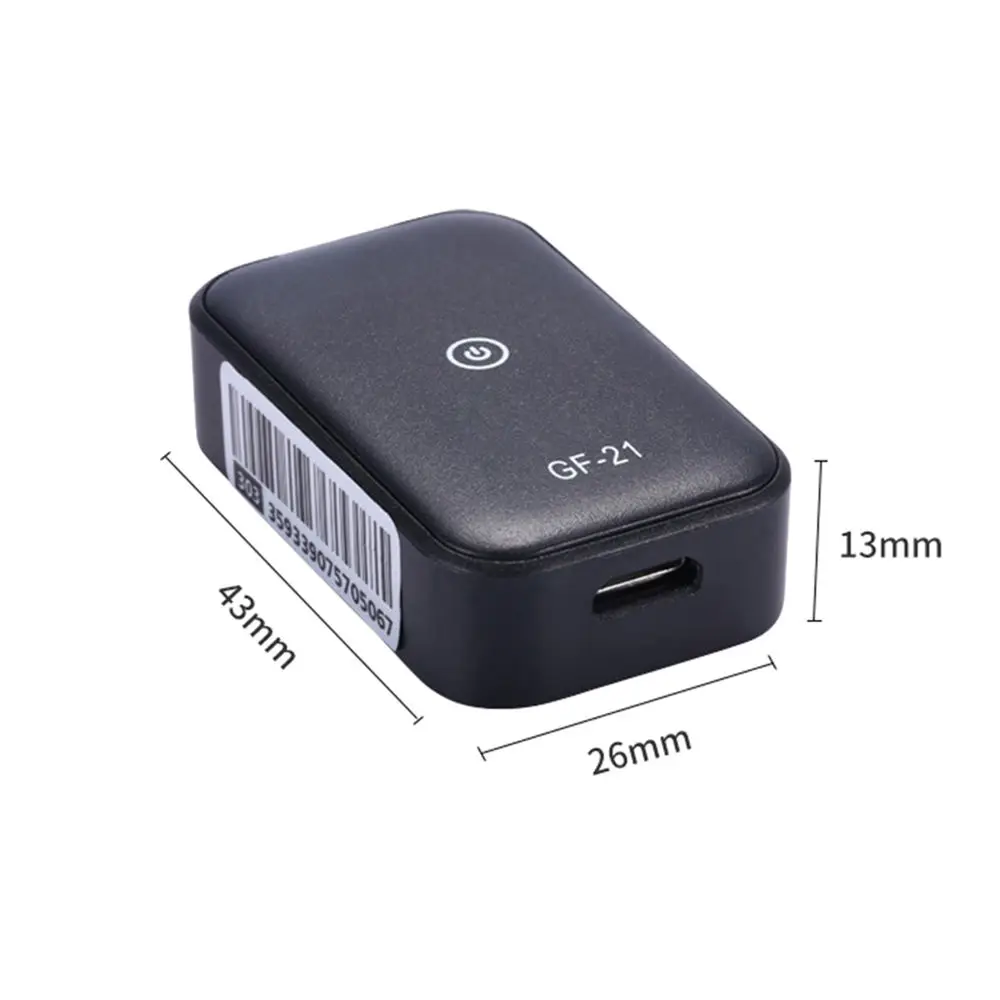 GF21 The Samllest GPS Tracker with Accurate Location APP Free LifeTime Subscripion