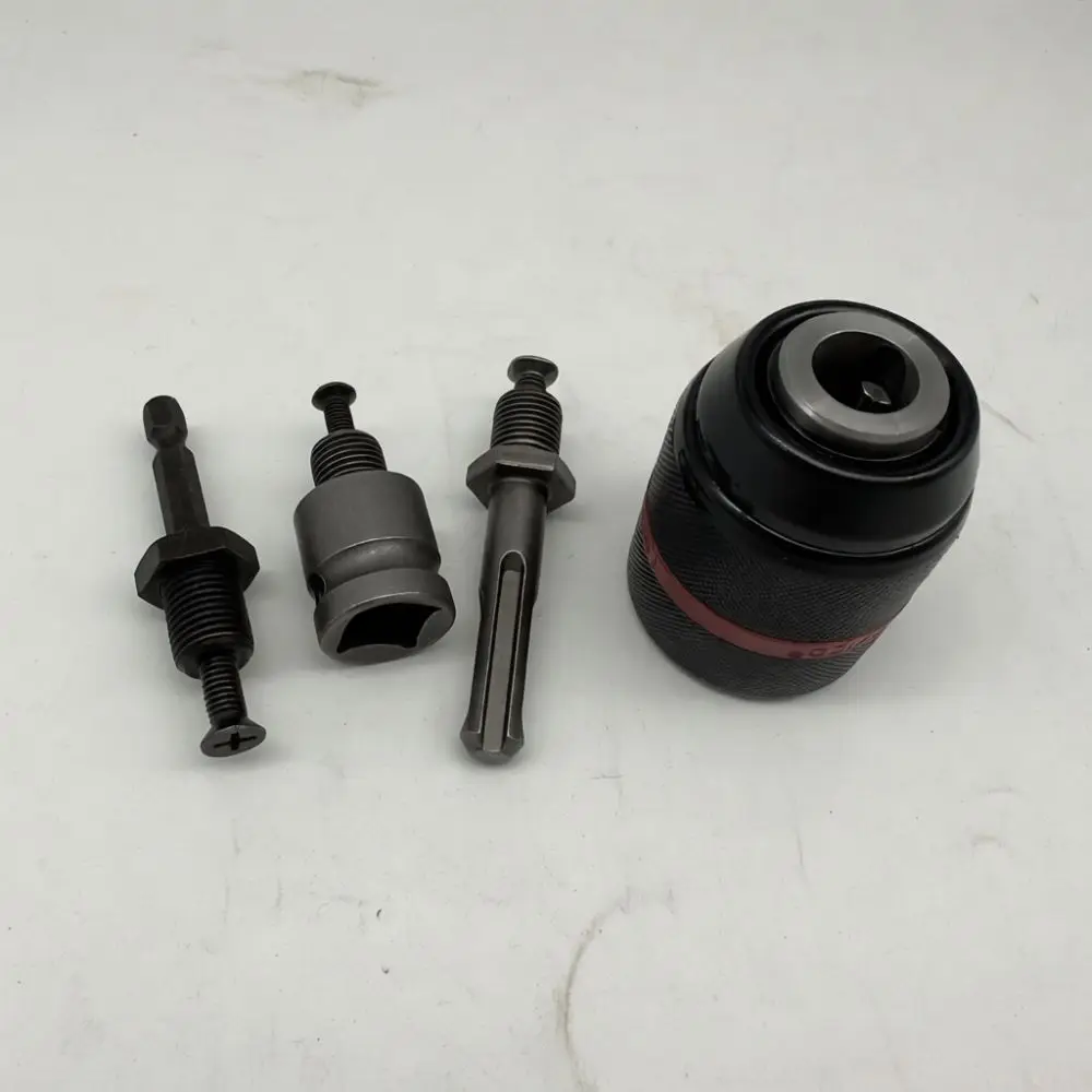 Sanou Drill Chuck Adapter Converter For Electric Wrench Impact Driver Power Tool Accessory Metal Connector Fast Switch Component