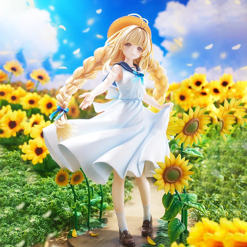 

Angel Classmate Figure Vestibule True Day Sailor Uniform Dress Cute Anime Figurine Beautiful Girl Collectible Toy