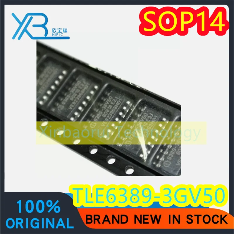 (3/30pieces) TLE6389-3GV50 6389-3GV50 SOP14 suitable for automotive table vulnerable power chip IC 100% new authentic spot