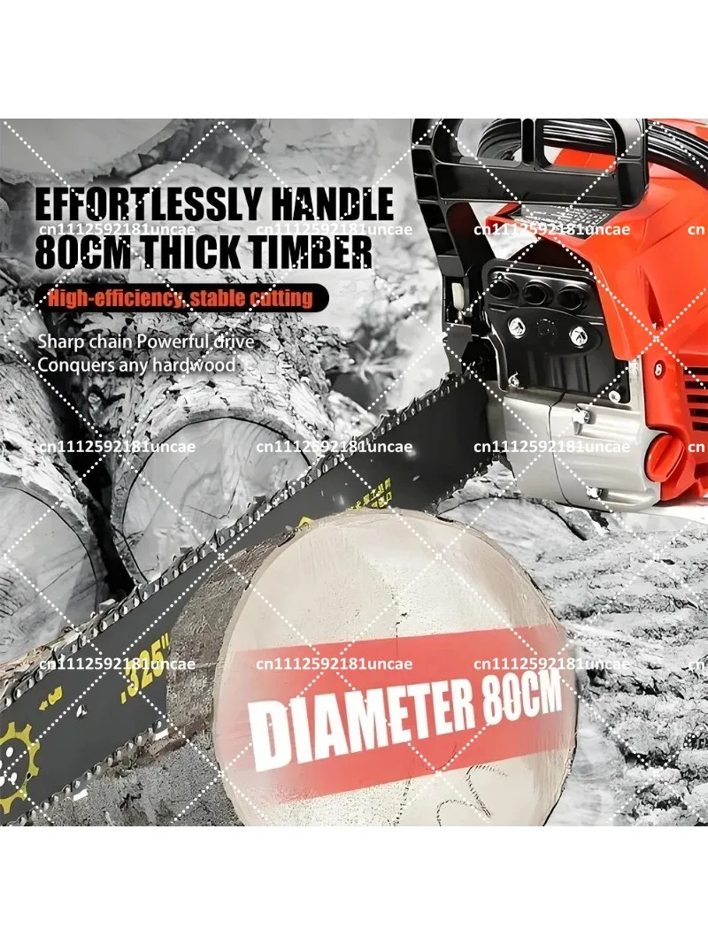 4 Stroke Petrol Chainsaw 16800W Gas Chain Saw 18000RPM Wood Cutting Saw for Tree Felling