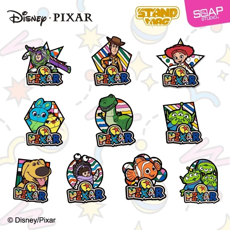 Disney Seife Studio Disney Pixar Spielzeug Geschichte Woody Bad Lightyear Magnet Emblem Blind Box Großhandel von Kinder geschenken auf Lager