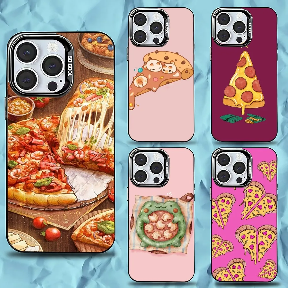 만화 피자 디자인 아이폰 하드 범퍼 케이스 이미지