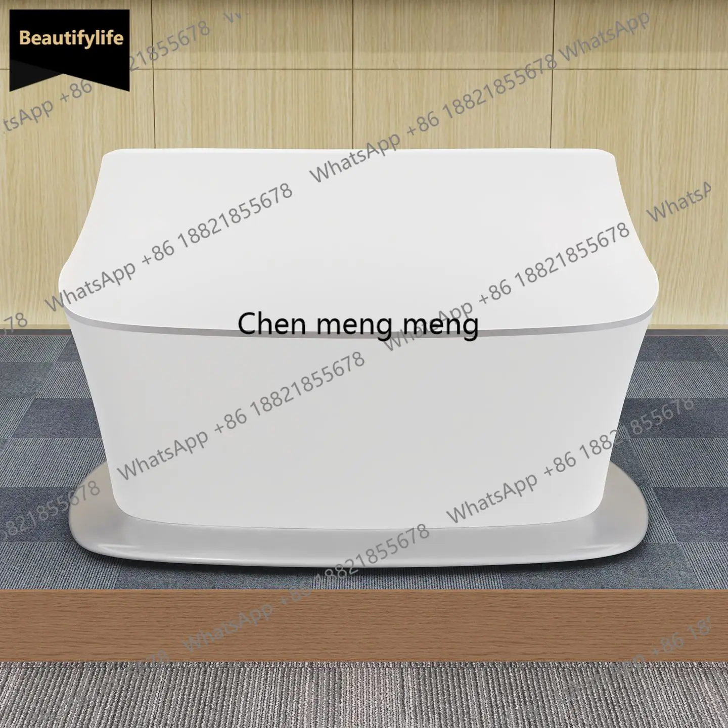 A139 Electric lift podium Speaker podium Conference training  School classroom podium
