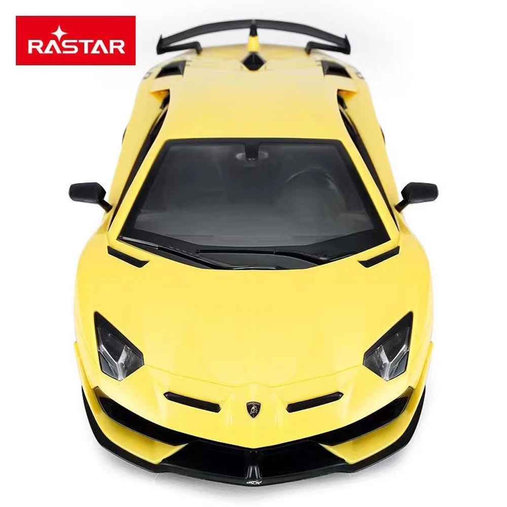 RASTAR Lamborghini Aventador SVJ RC Car 1:14 Remote Control Car Model LED Lights Auto Machine Vehicle Toy Gift For Adults