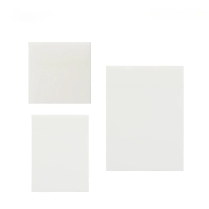 Transparent Sticky Notes 50 Sheets Posted it Self-Adhesive BookMarkers Annotation Reading Book Clear Tab Kawaii Cute Stationery
