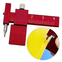 Positioning Aid Isometric Scriber Model Equidistant Scribing Ruler Positioning Engraving Knife Auxiliary Ruler Replaceable Blade