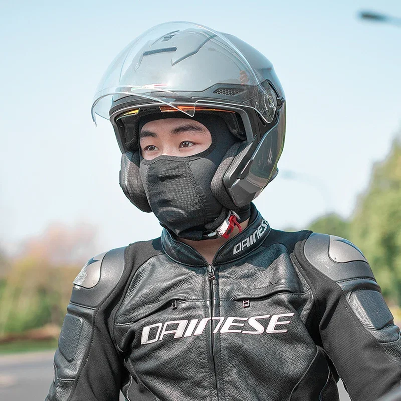 ROCKBROS Cycling Mask Summer UV Protection Balaclava Glasses Face Breathable Hole Men Women Quick-Drying Bicycle Ice silk Mask image 6