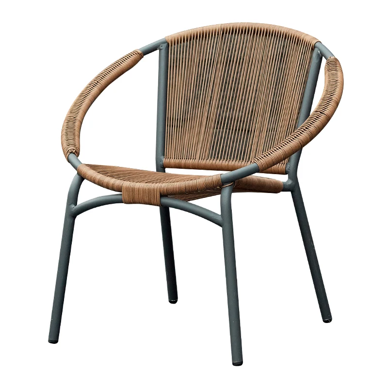 

*Наружные балконные столы, стулья, террасы, сады во дворе, современный минималистичный плетеный столик из ротанга для отдыха, комбинация небольшого чайного столика