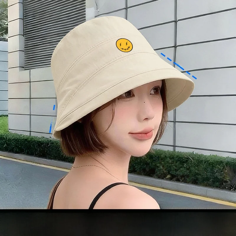 レディース速乾バケットハット日除け釣り用キャップ調節可能ラウンドトップ通気性軽量折りたたみ式春夏アウトドア