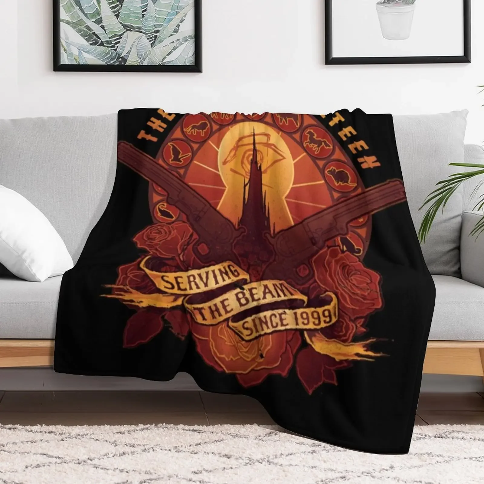 The Ka-Tet of Nineteen Shirt Throw Blanket Luxury Designer Heavy blankets ands Blankets