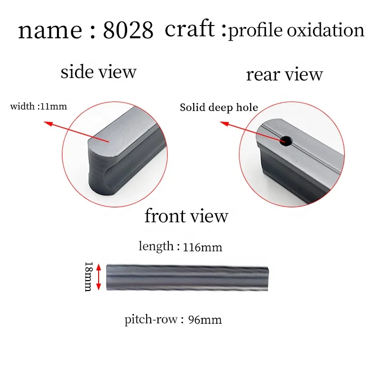 Cabinet handles, aluminum kitchen handles, minimalist style, long cabinet main door handles