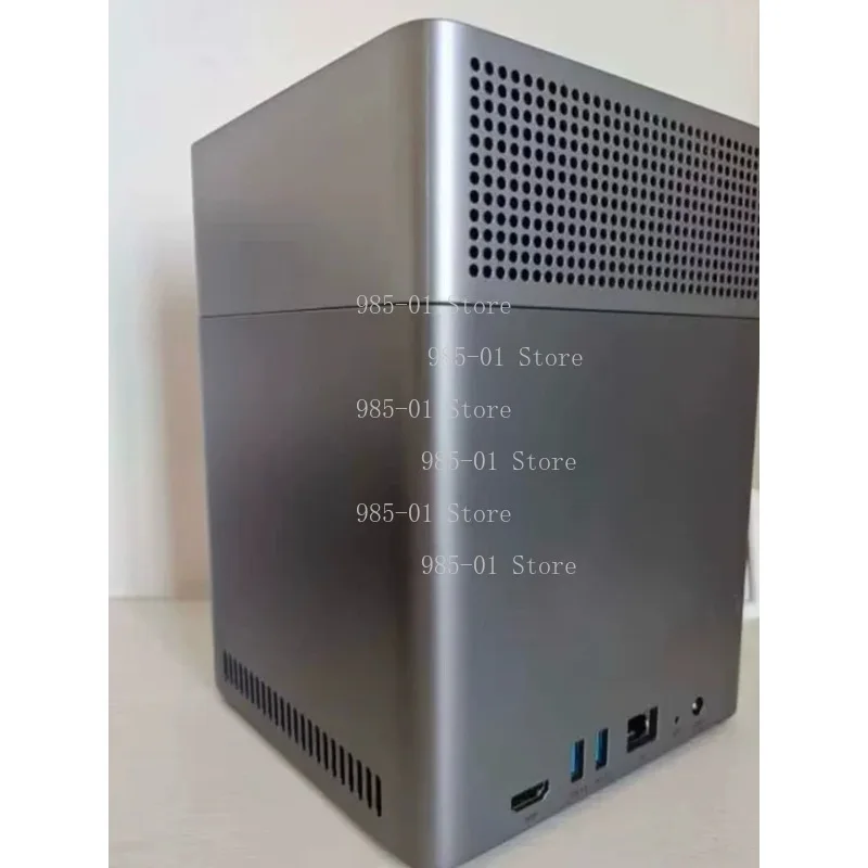 8GB RAM Remote Access & AI Photo Album Network Storage, DH4300 Plus 4-Bay Desktop NAS, 120TB Capacity (Diskless)