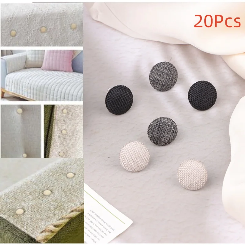 20Pcs Pins Sofa Rotates and Fixes Twisted Nails with Fixed Quilt Bed Sheets Anti-slip Buckle