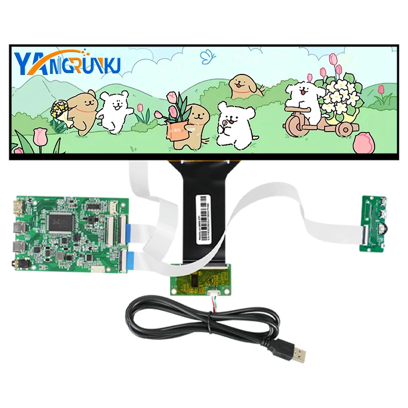 

12.6 Inch NV126B5M N42 LCD Monitor with Type C HDMI Driver Board Touch Screen for Laptop Extended Display