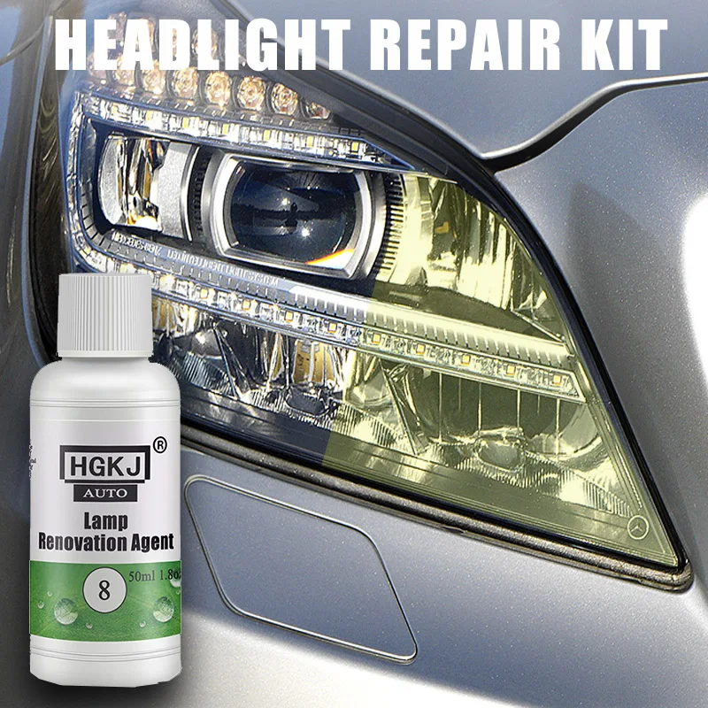 

Car Headlight Restorer Headlight Polishing Light Repair Cleaner Kit Auto Renovation Liquid Repair Anti-Scratch Maintenance