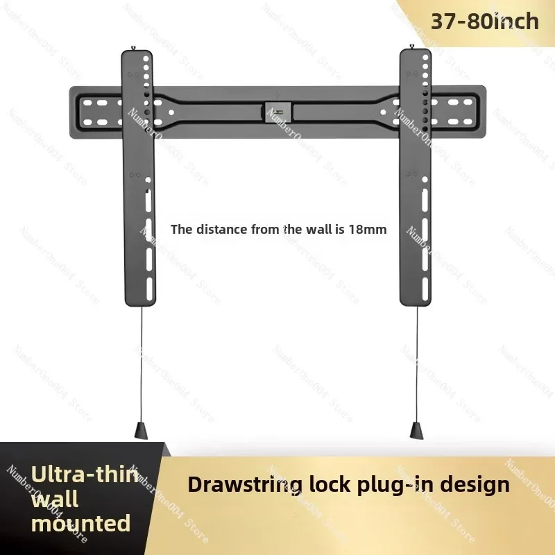 Suitable for TV Hanger Ultra-thin Universal Wall Hanging 43 55 65 75 Inches