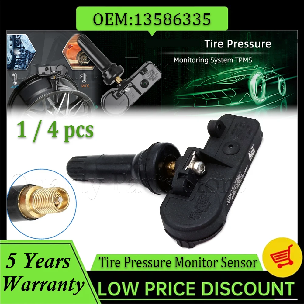 

TPMS Tire Pressure Sensor 315MHZ 25920615 For Buick Cadillac Chevrolet Cobalt GMC Savana Saturn Outlook 13586335 22853741