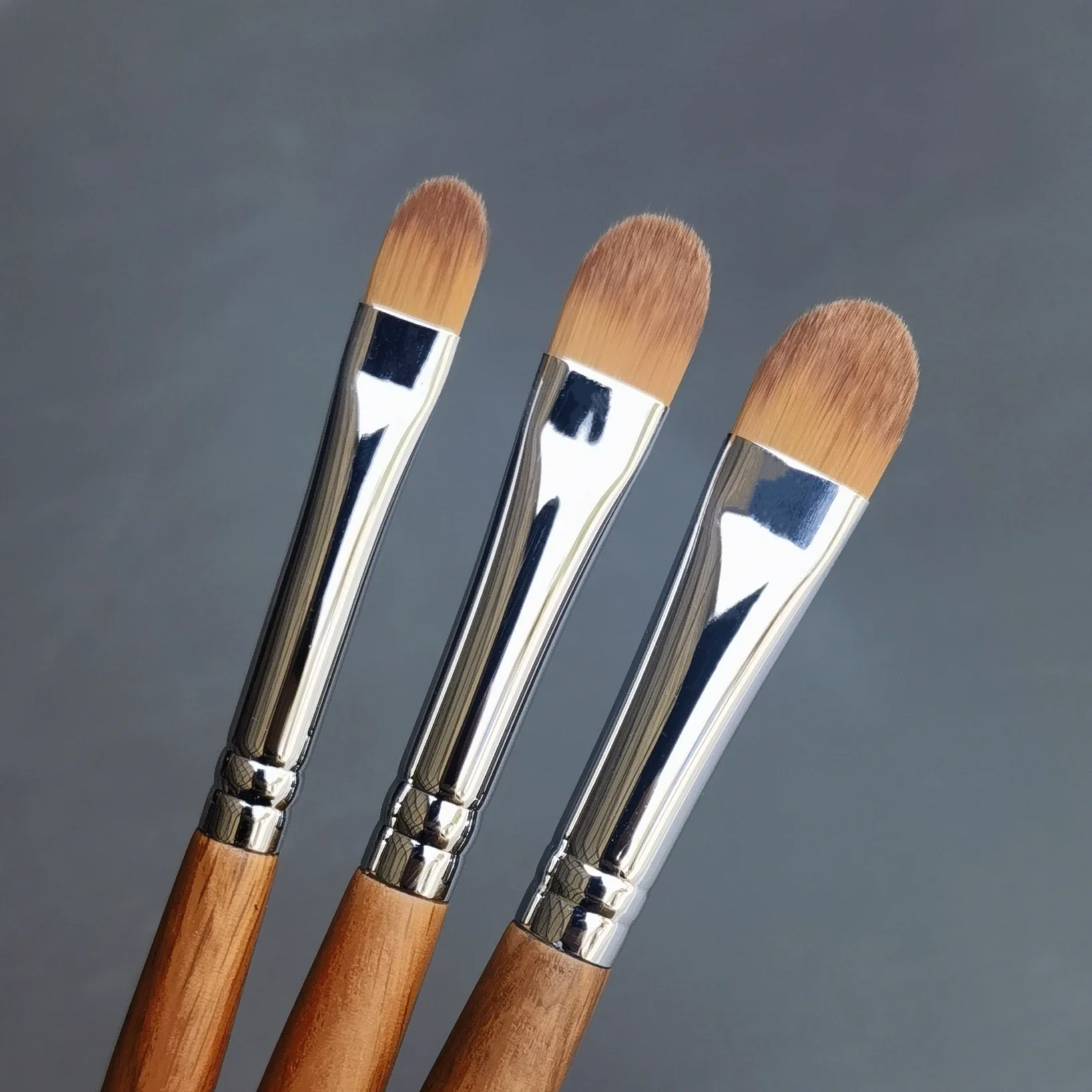 フラットコンシーラーブラシメイクアップセット人工毛プロフェッショナルコンシーラー化粧ブラシブレンド美容メイクアップツール