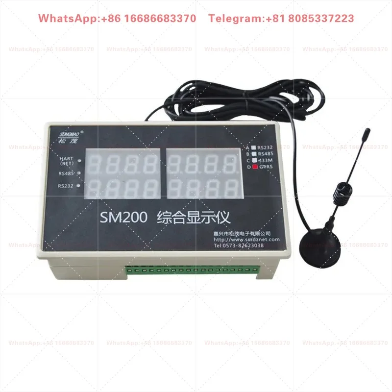 Concentrator GPRS point-to-point transmission display device
