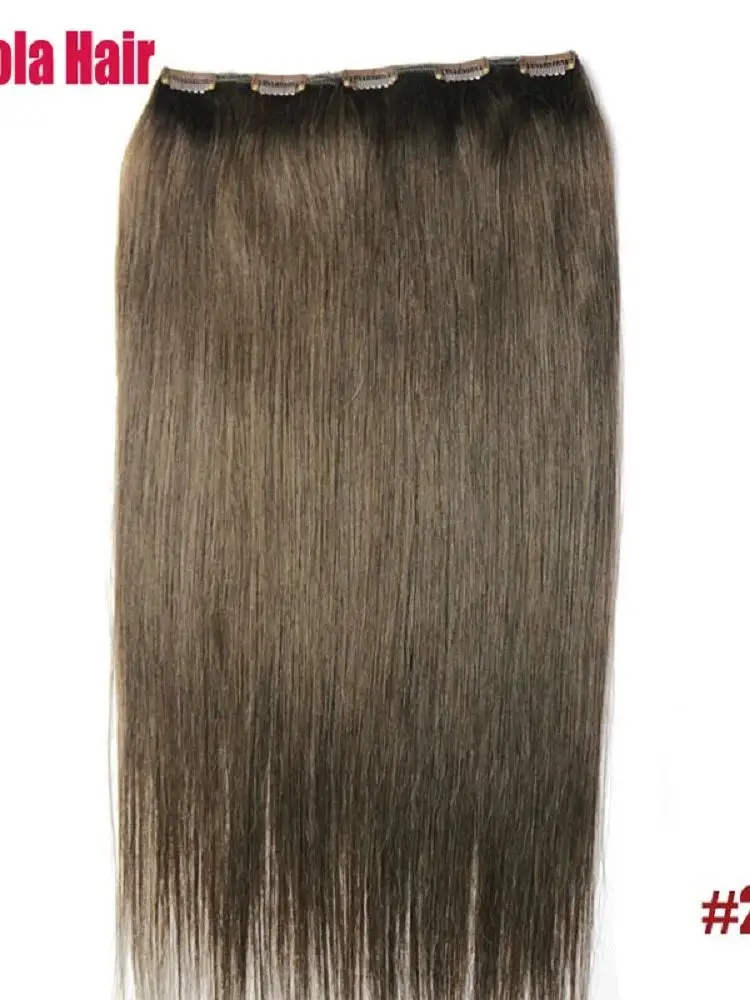 Chocala 100% Brazilian Human Remy Hair Extensions 20\