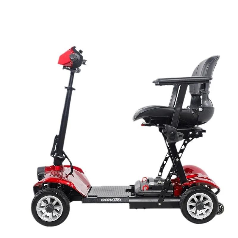 Multifunctional Foldable Electric Scooter for the Elderly Daily Electric Rollator for the Disabled