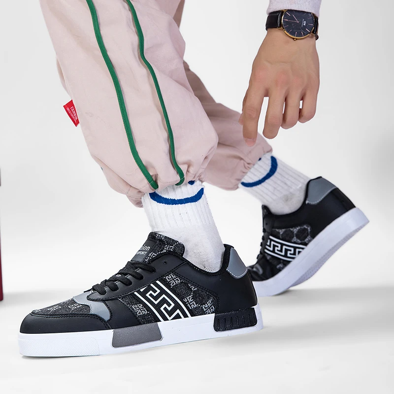 

Men's Casual Shoes Summer New Canvas Shoe Outdoor Breathable Flat Shoes Vulcanized Shoes Comfortable Trendy Tenis Masculino