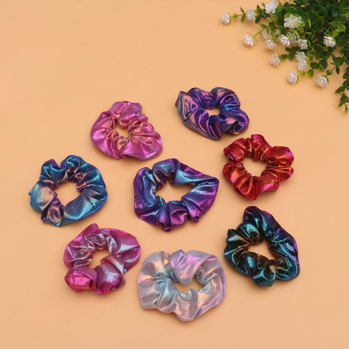 

8 Pcs Elastic Hair Tie Women Girl Fashion Rope Headgear Double Unique Stylish Everyday Gift Hair Accessories