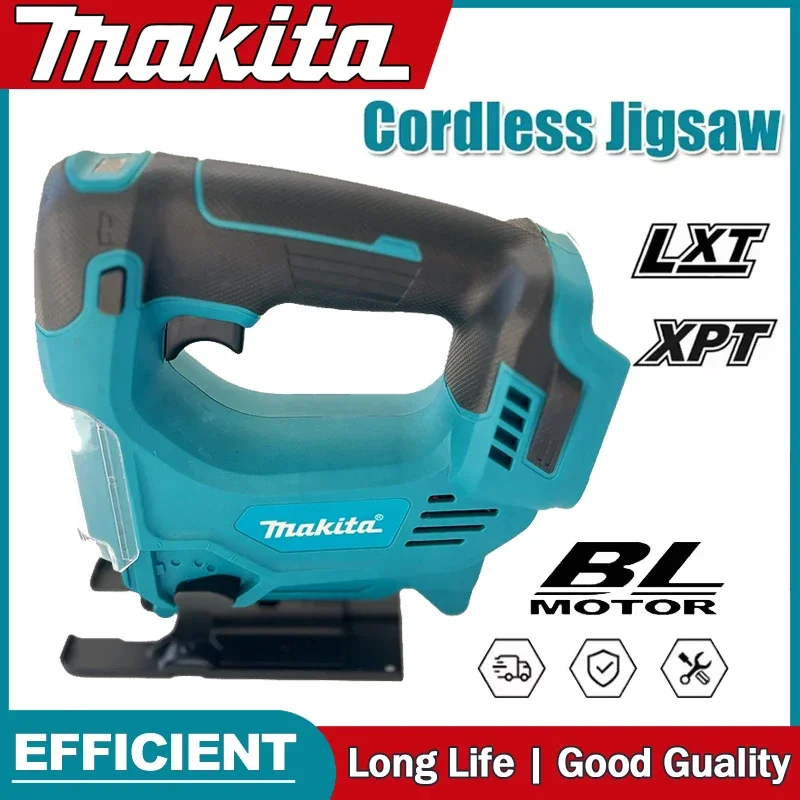 Makita Portable Cordless Jigsaw Electric Tool Woodworking Multi-Function Design Compatible with 18V Battery