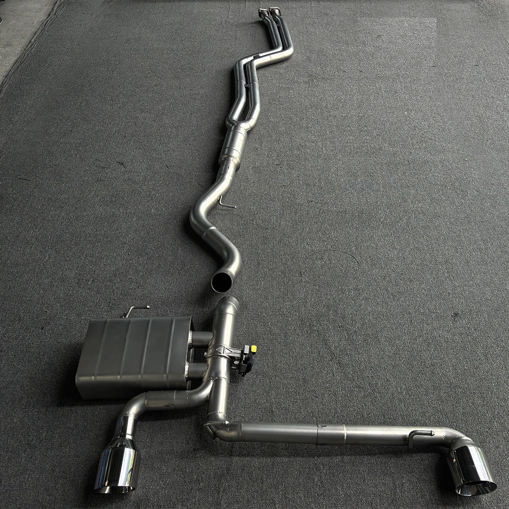 Exhaust Pipe Upgrade Stainless Steel Catback Exhaust for E90 E92 323i 330i 328i 320i With Valve Controller