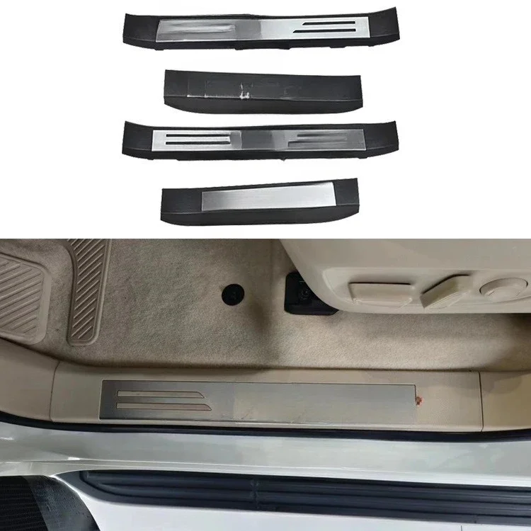 Welcome pedal with light Suitable for 22-23 Toyota Landcool Luzer LC300 modified LED light threshold strip