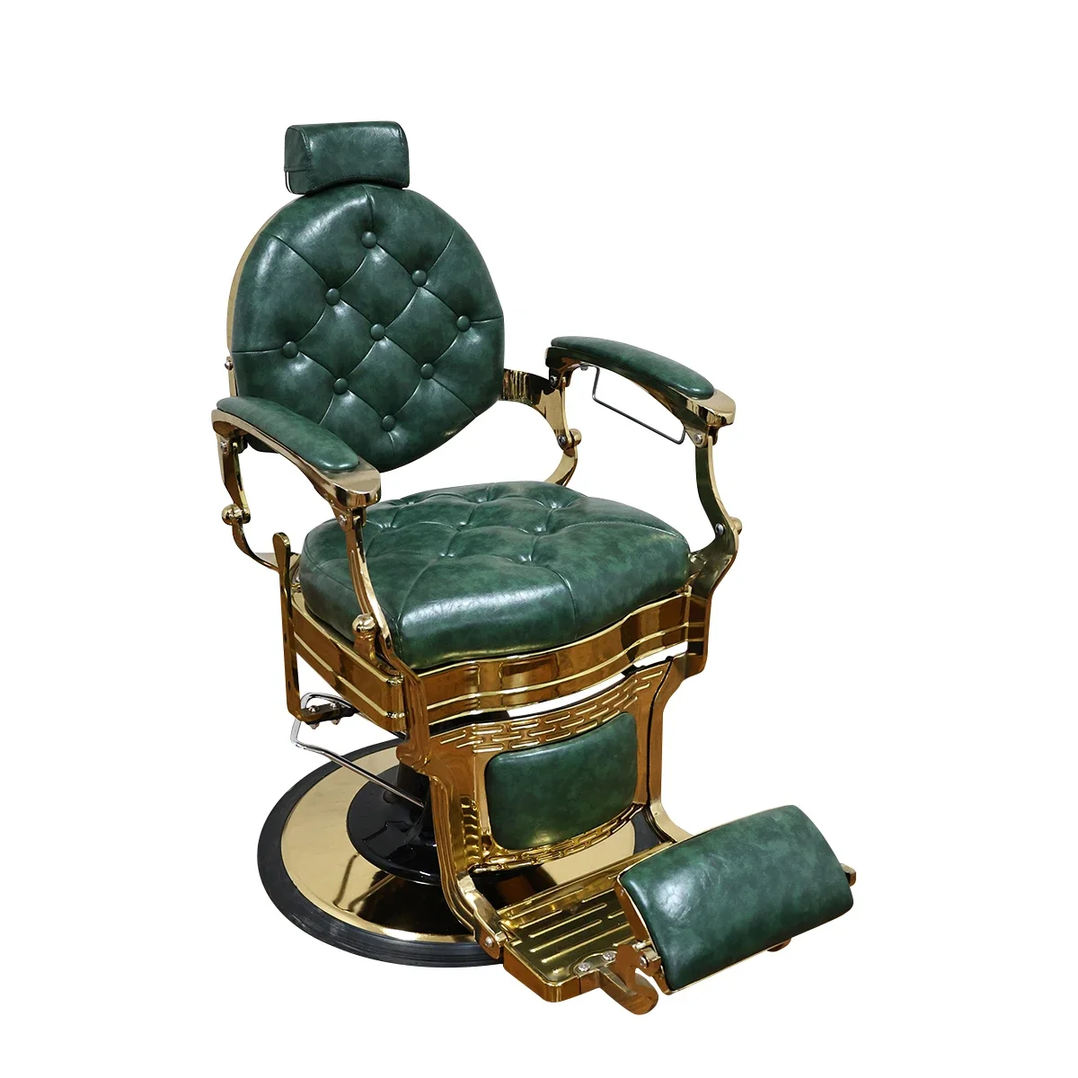 

FG40*Men's retro oil head chair for hair salons, liftable and reclining hair cutting chair