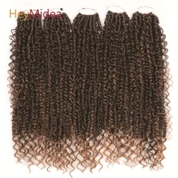 20Inch Island Twists Crochet Hair Synthetic Goddess Passion Twist Braiding Hair Extensions Ombre Passion Twists With Curly Hair