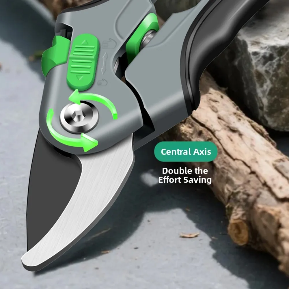 Garden Use Outdoor Pruning AS SHOWN Branch Shears Ergonomic Pruners Aluminum Structure Double Quenching Process